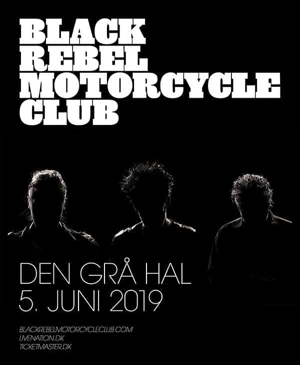 BRMC play Grey Hall in Copenhagen on June 5, 2019