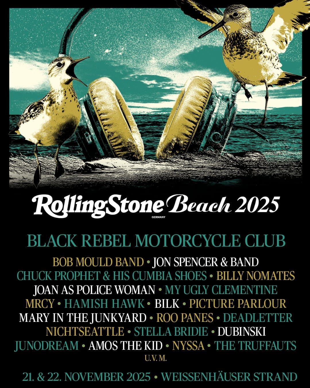 BRMC to play Rolling Stone Beach festival in Germany